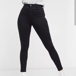 NEW Hollister Skinny Slim Fit Denim Jeans Black XSmall 1 Regular